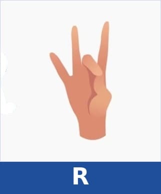 R